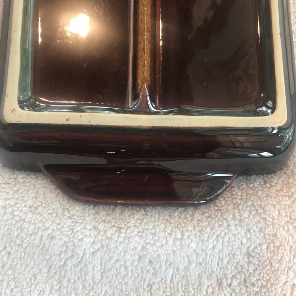 Tray Divided Serving Tray Glass